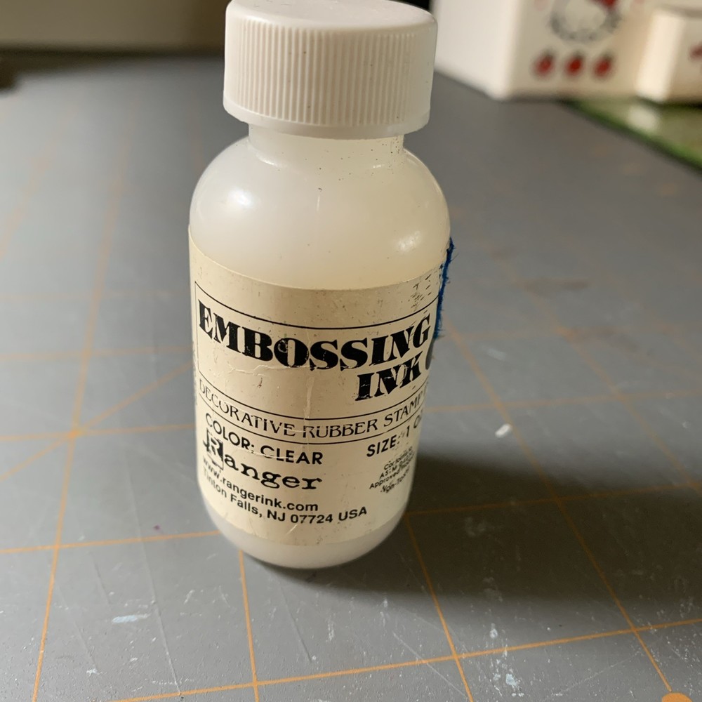 Ranger Inkssentials Refill, Clear, 1 oz. Embossing Ink, 1-Ounce