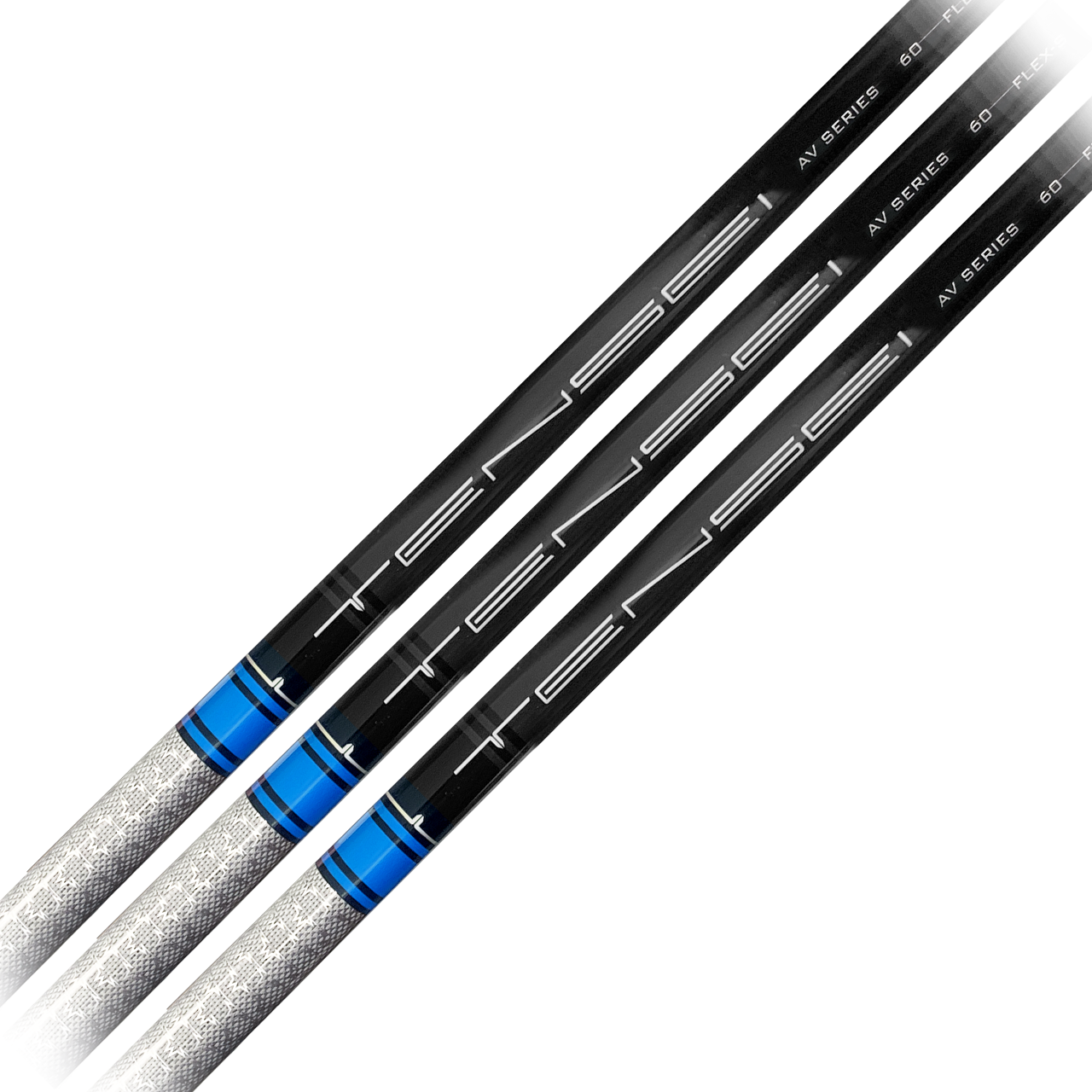 NEW Tensei Blue AV Series Raw Shafts - Choose Flex, Weight, & Adaptor