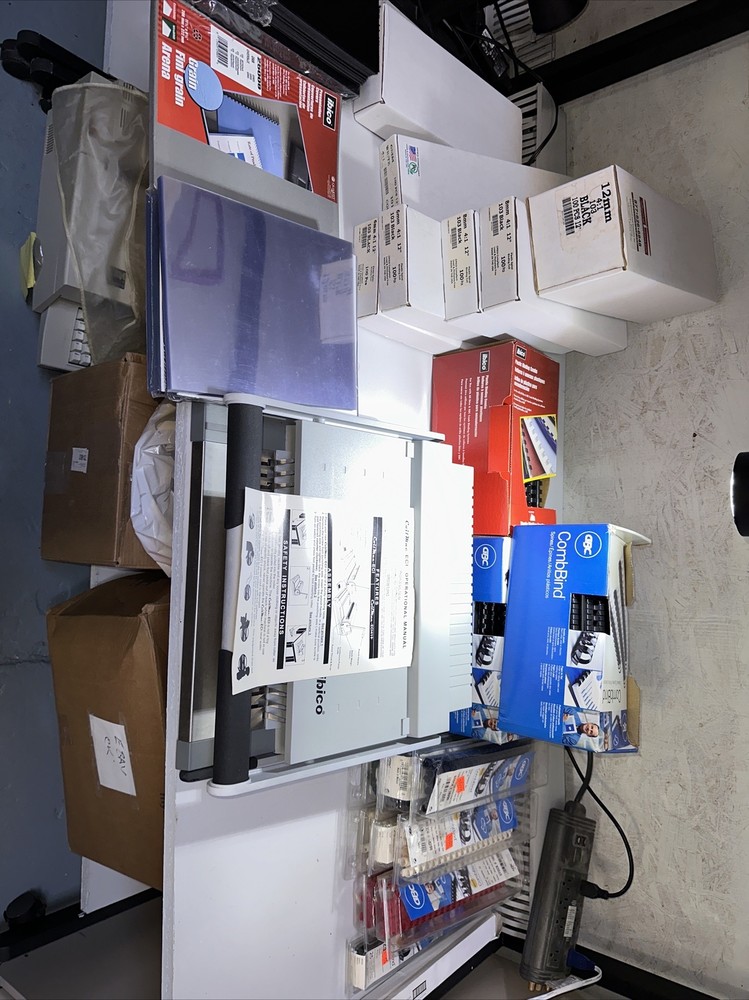 ibico ibimaster 300 binding machine With Supplies!!!