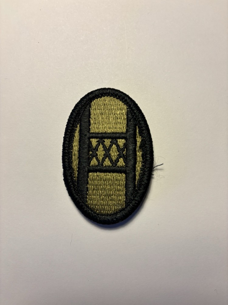 30th  Infantry Division / Brigade U.S. Army Shoulder Patch With Hook Back