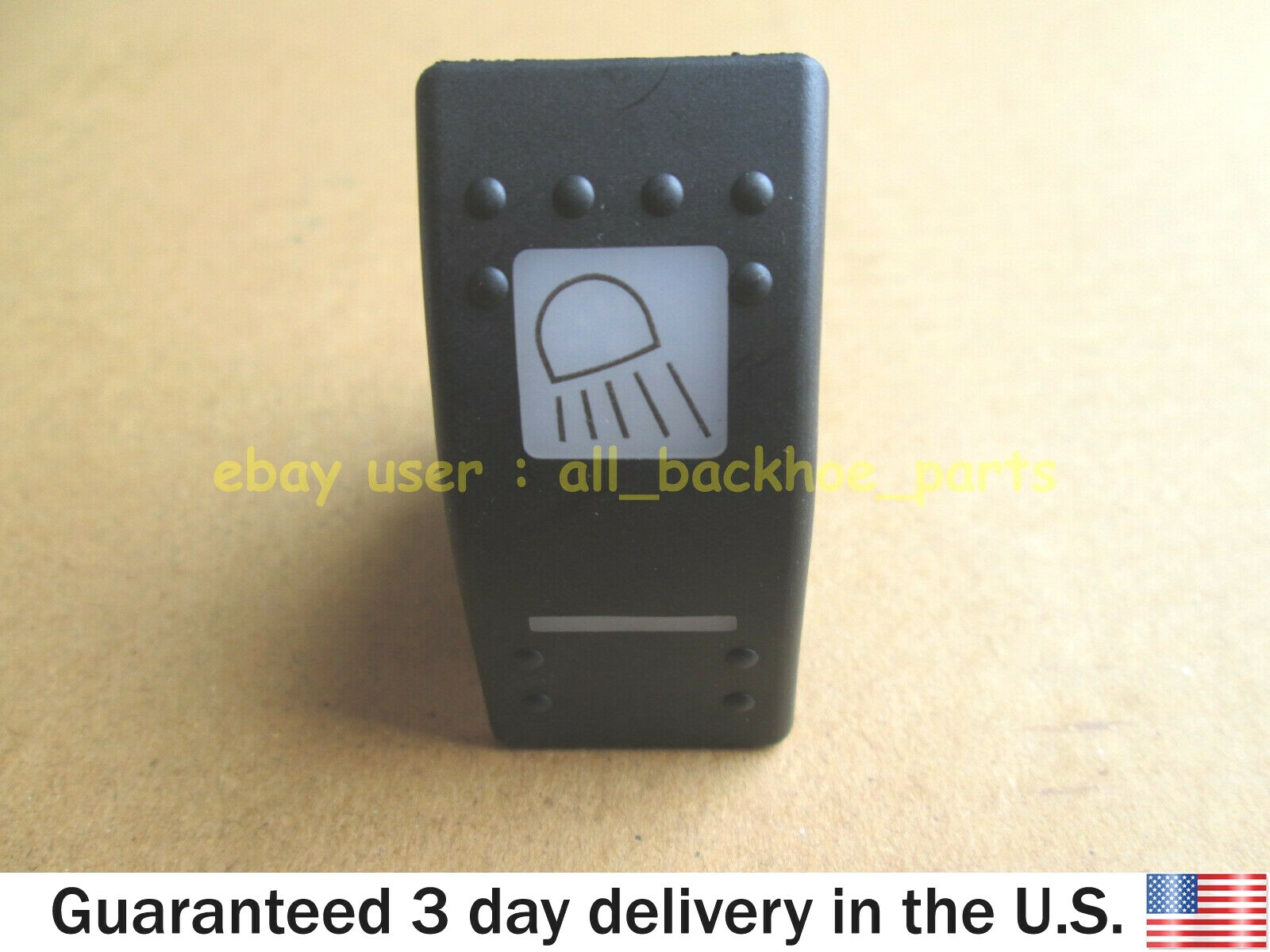 JCB BACKHOE - ROCKER SWITCH 12V, 6 PIN (PART NO. 701/60004)