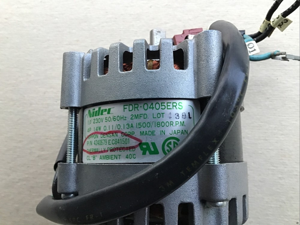 Nidec Motor FDR-0405ERS