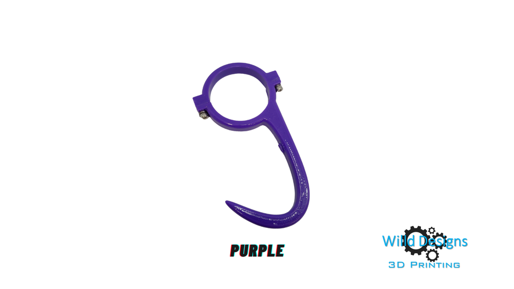 Custom Steering Wheel Cage Hook - 3D Printed | Easy Installation | Multiple Size