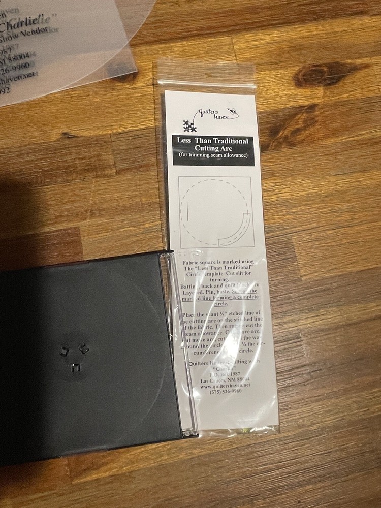 Less than Traditional Quilting Kit Haven Pattern Basic Technique Pattern READ