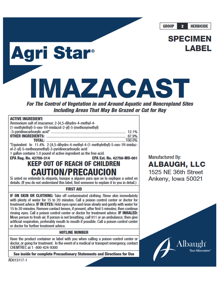 Imazacast Aquatic Herbicide - (1 Gallon)