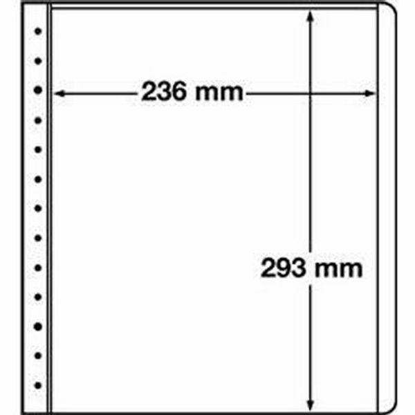 LIGHTHOUSE LB-Blank sheets, 1-way division, 236x293 mm