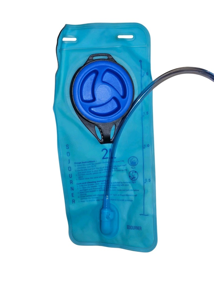 Sojourner Rave Hydration Pack Backpack 2L Water Bladder Holographic Silver