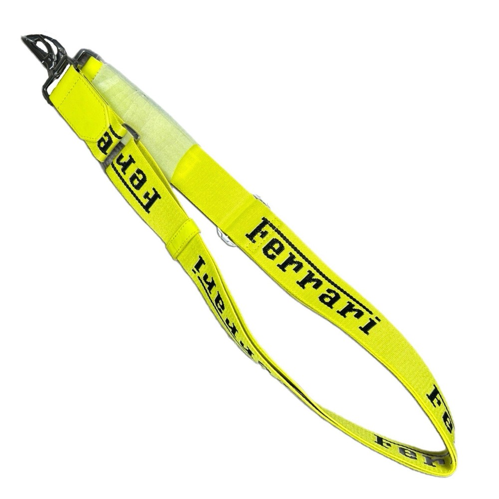 Ferrari Racing Yellow Camera Strap Adjustable Length
