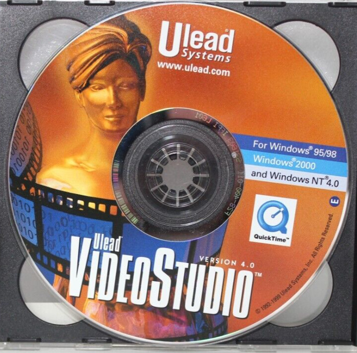 ULEAD SYSTEMS VIDEO STUDIO 4.0 FOR WINDOWS 95 98 2000 NT VINTAGE SOFTWARE