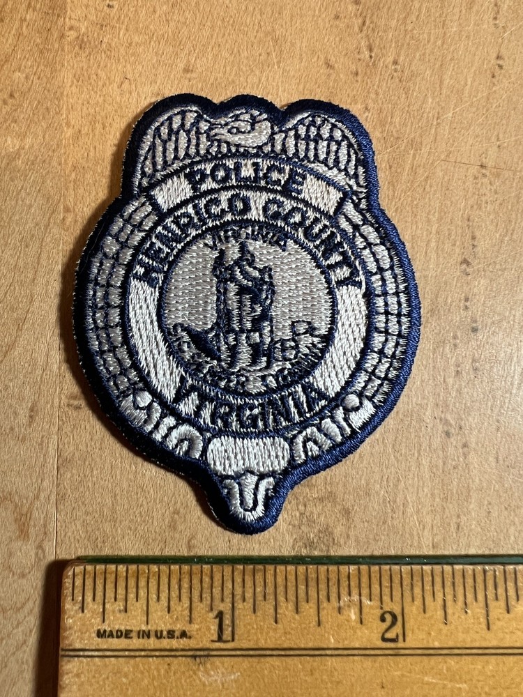HENRICO COUNTY VIRGINIA  POLICE PATCH VA