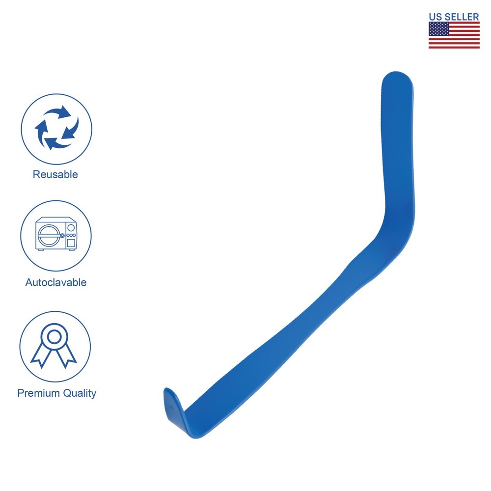 Insulated Deaver Right-Angled Retractor 9" 1" Blade Width surgical Instruments