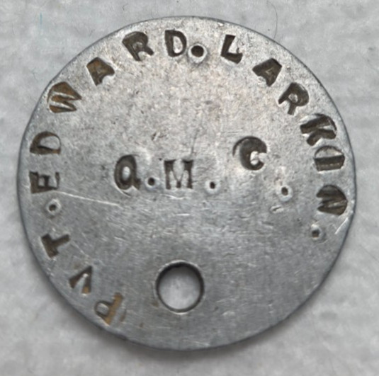 WW1 US Army Dog Tag