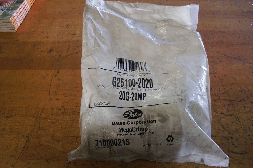 G25100-2020 / 20G-20MP OEM GATES FITTING