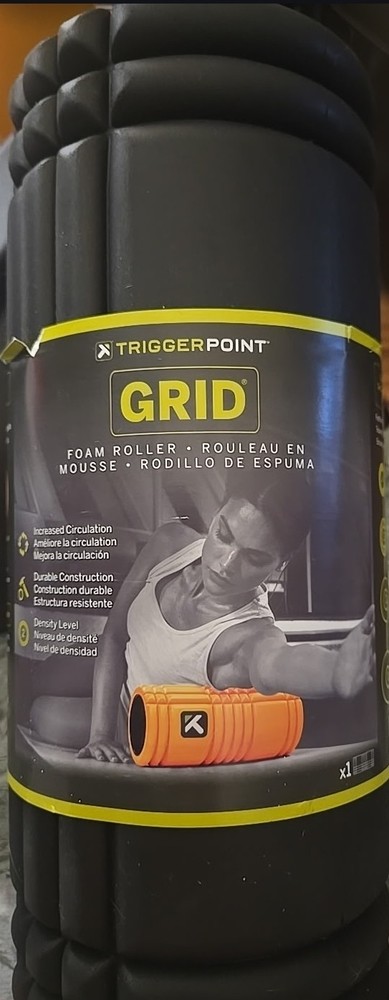 Trigger Point Performance TPT-GRDBW The Grid Black Foam Roller - Black