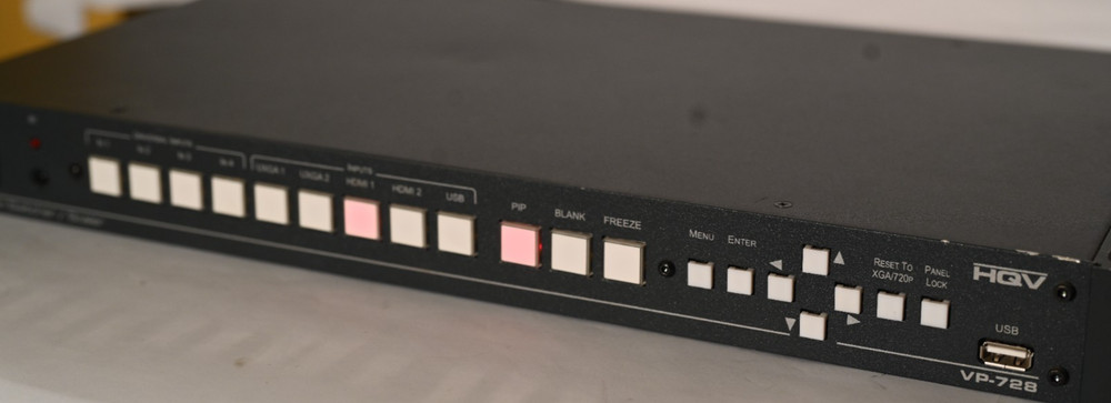 Kramer VP-728 Presentation Switcher/Scaler usb HDMI  super shape