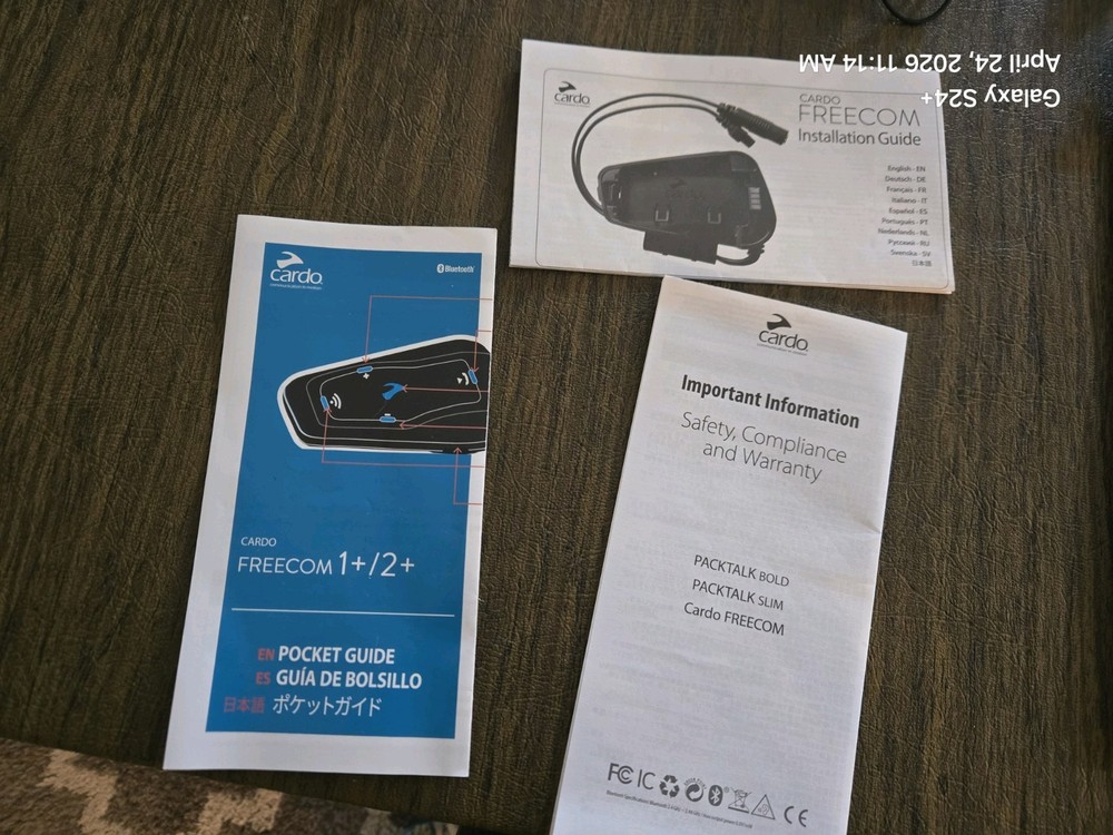 Cardo Freecom 1+ Duo Motorcycle Communication System