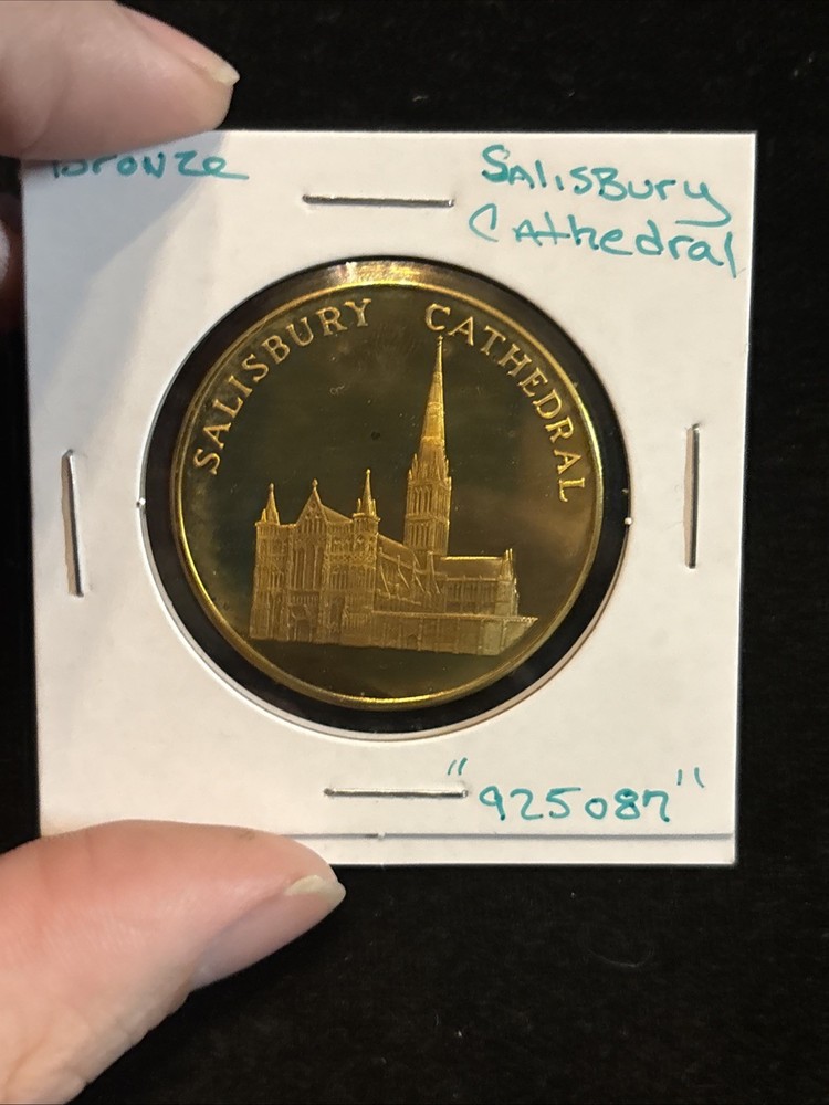 Salisbury Cathedral Bronze Token “925087”