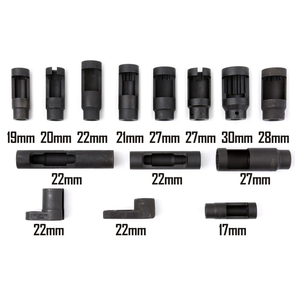 Lambda Sensors and Diesel Injectors Installation and Remove Socket Set