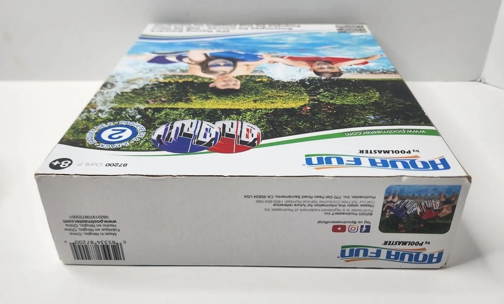 Aqua Fun by Poolmaster - 2 Pack Racing Saucers - Pool Float [87200] - New/Sealed