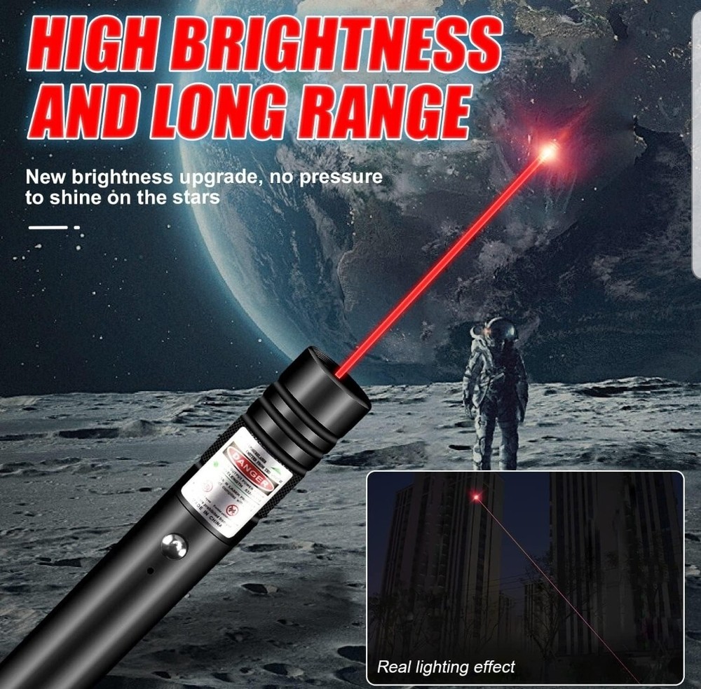 Rechargeable Red Laser Pointer High Power