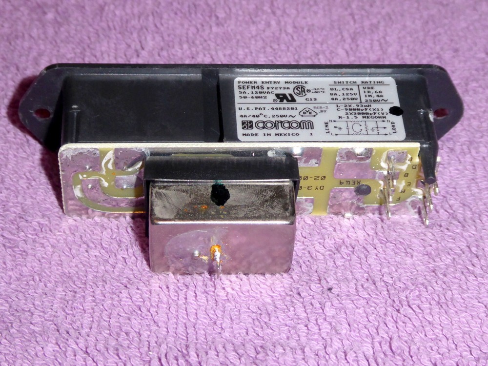 CORCOM 5EFM4S Power Entry Module