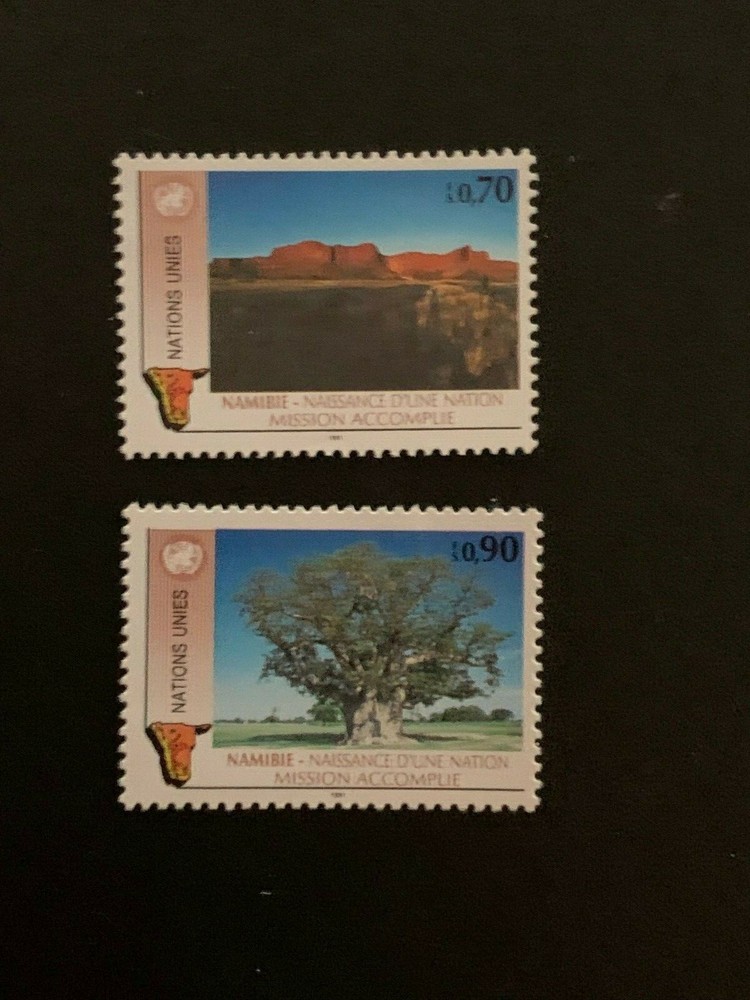 UN-Geneva Scott # 199-200 MNH