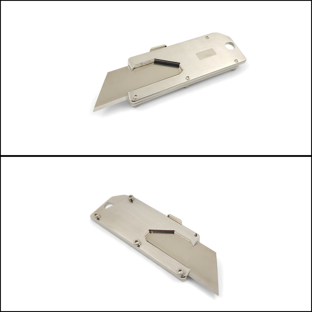 Retractable Box Mini Cutter Keychain and Box Opener, Tiny Safe Package Opener