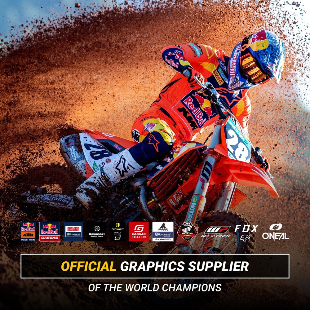 Plastics + graphics Yamaha WR250F 2007-2014 WR450F 2007-2011 applied