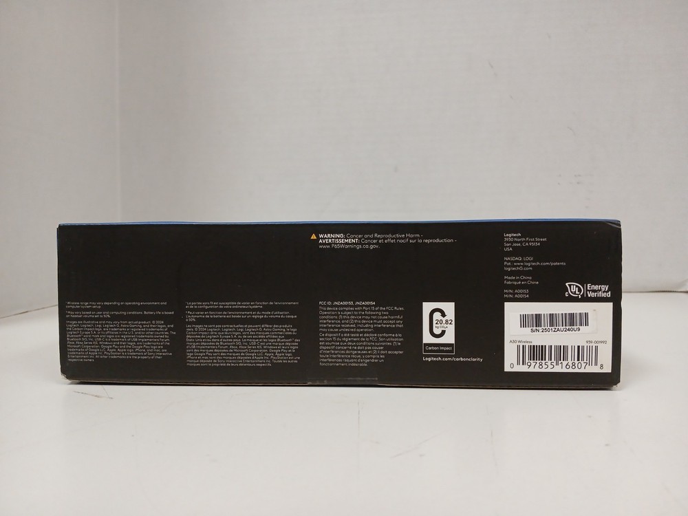 Logitech Astro A30 Lightspeed Wireless Gaming Headset for Console/PC/Mobile