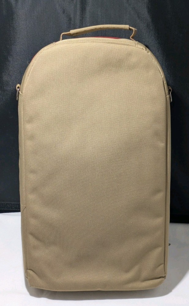 Poler Outdoor Stuff Camp Vibes Excursion Pack & Camera Insert Set In Khaki EUC