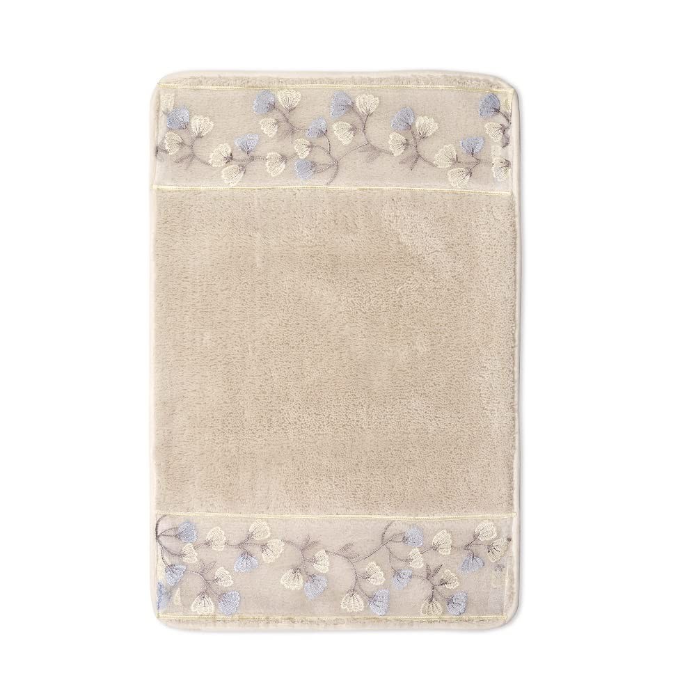 Popular Bath Capri, Bath Rug, Beige