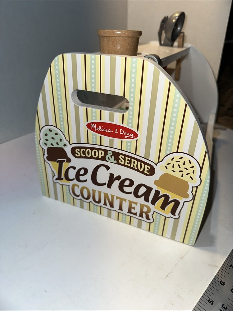 Melissa & Doug Scoop & Serve Ice Cream Counter Not Complete