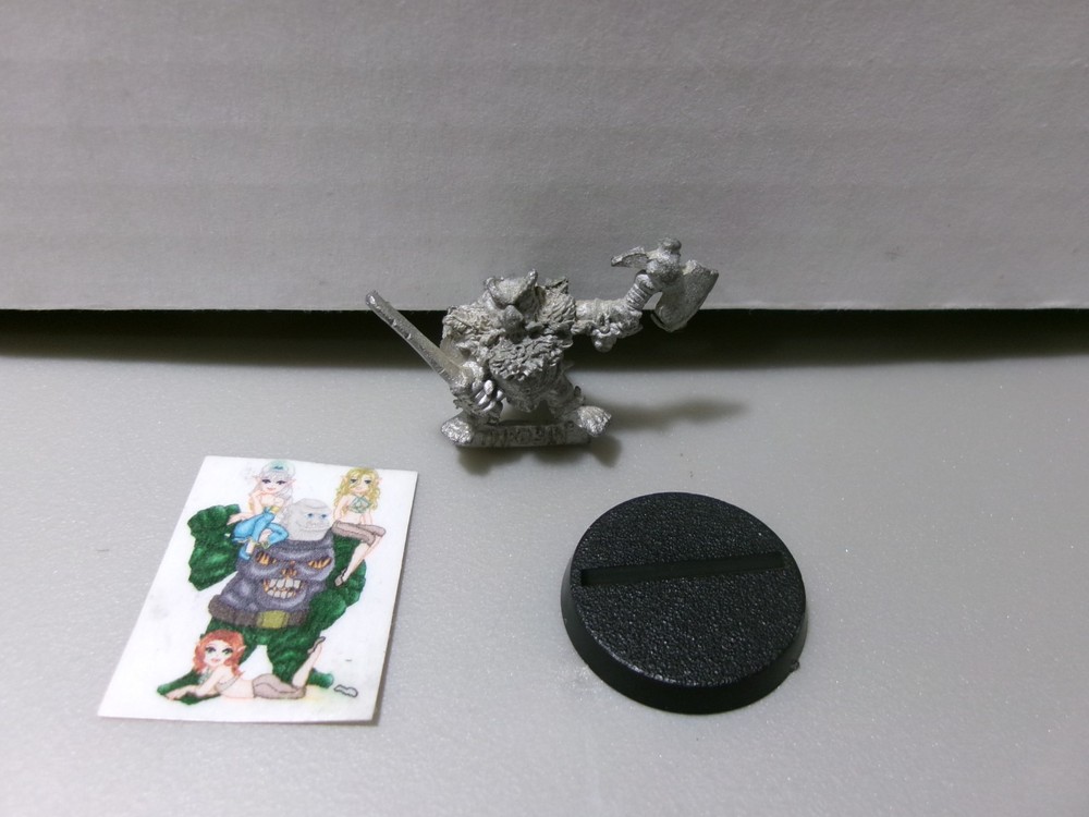 =Warhammer DWARFS Throbin Dwarf Warrior 50=