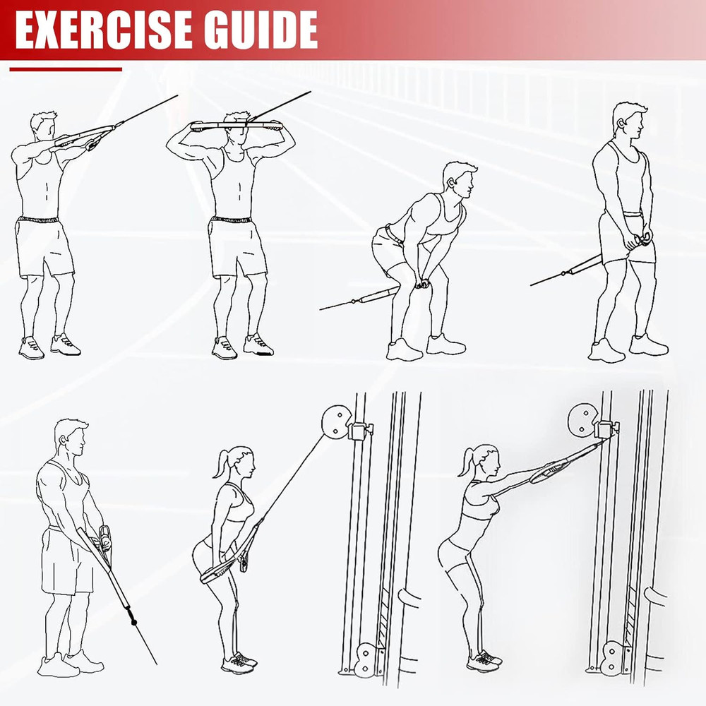 Tricep Rope Cable Attachment, Tricep Pull Down Rope Tricep Pull Down Rope for...