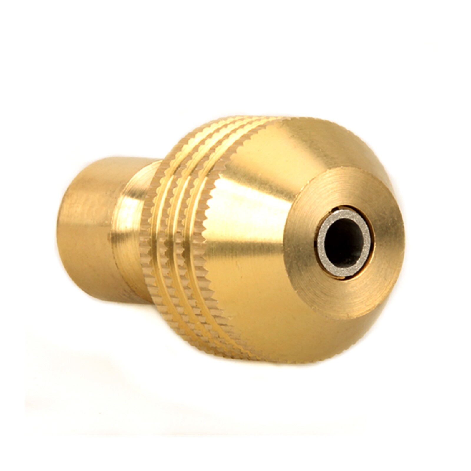 CNC Anti-skidding Self Locking Brass Tattoo Machine Grip 30mm Gold