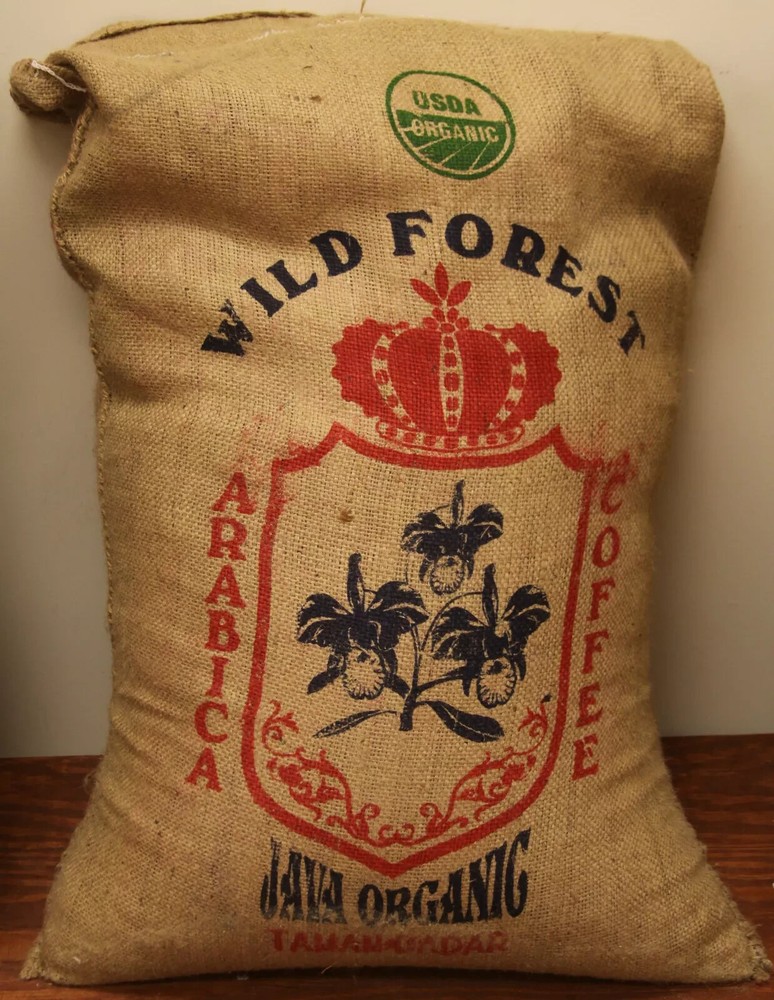 Mocha Java Coffee Beans Roasted Medium & Dark Mixed 2 Bags 1 Pound Each.