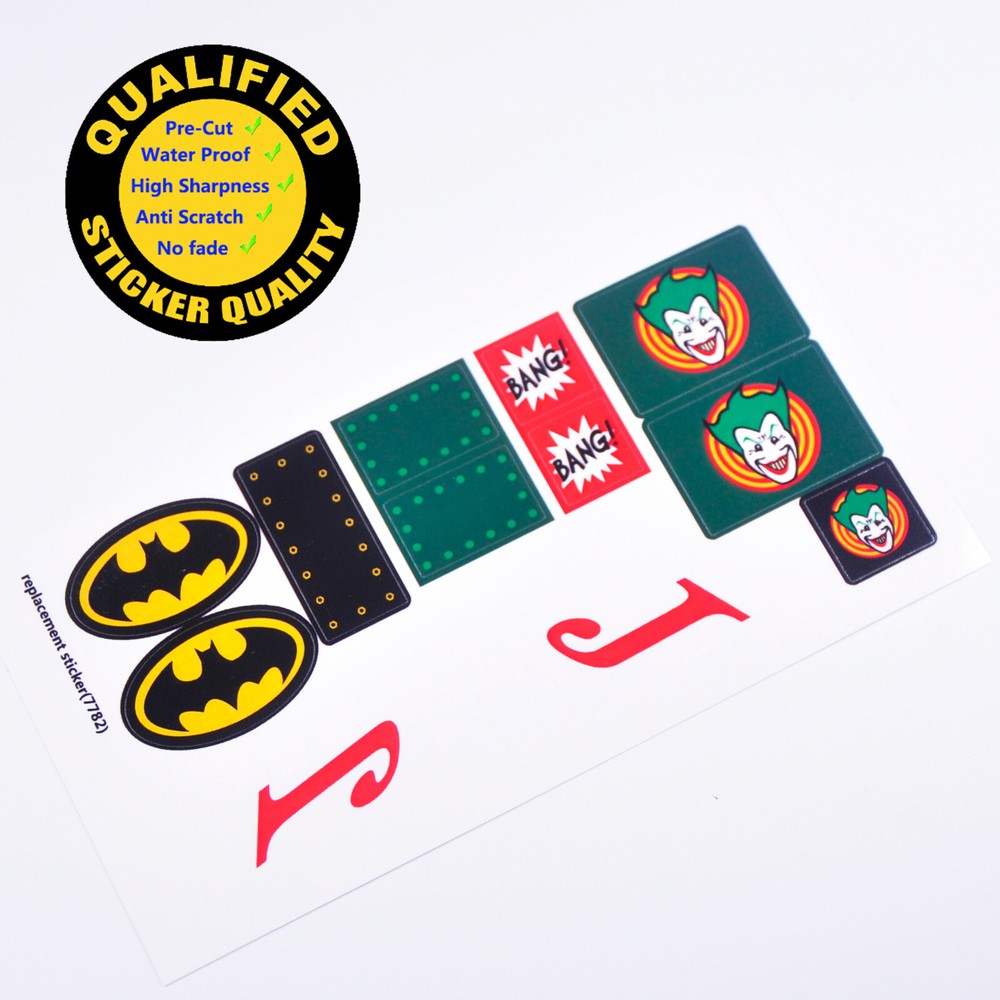 Replacement sticker Compatible with Set 7782, sticker only.