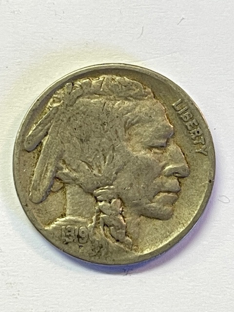 1919-P Buffalo Nickel