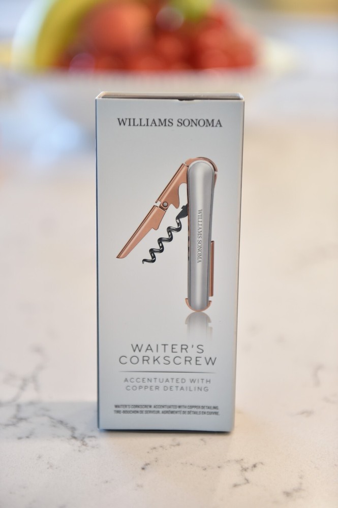 Williams Sonoma Waiter's Corkscrew BOXED NEW !!