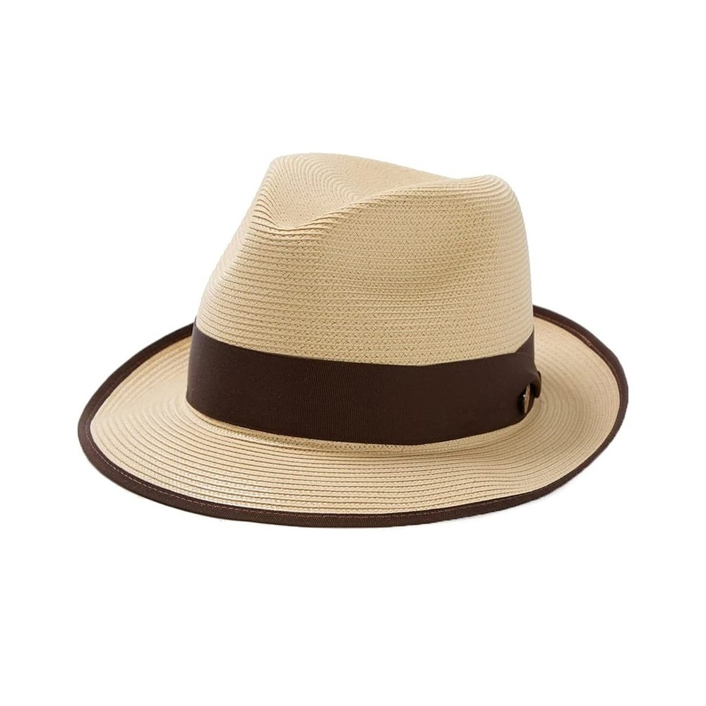 Stetson Latte Milan Straw Hat
