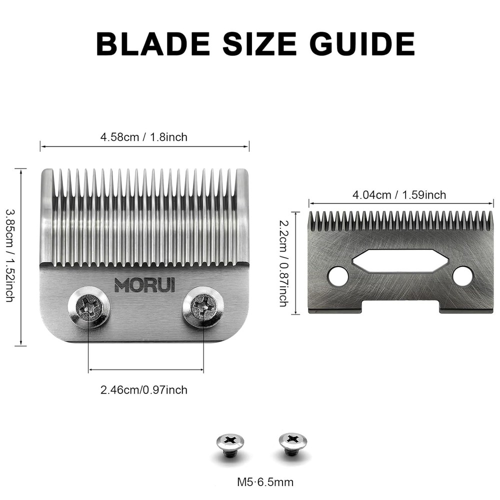 Professional Replacement Clipper Blade Precision 2 Holes Adjustable Standard...