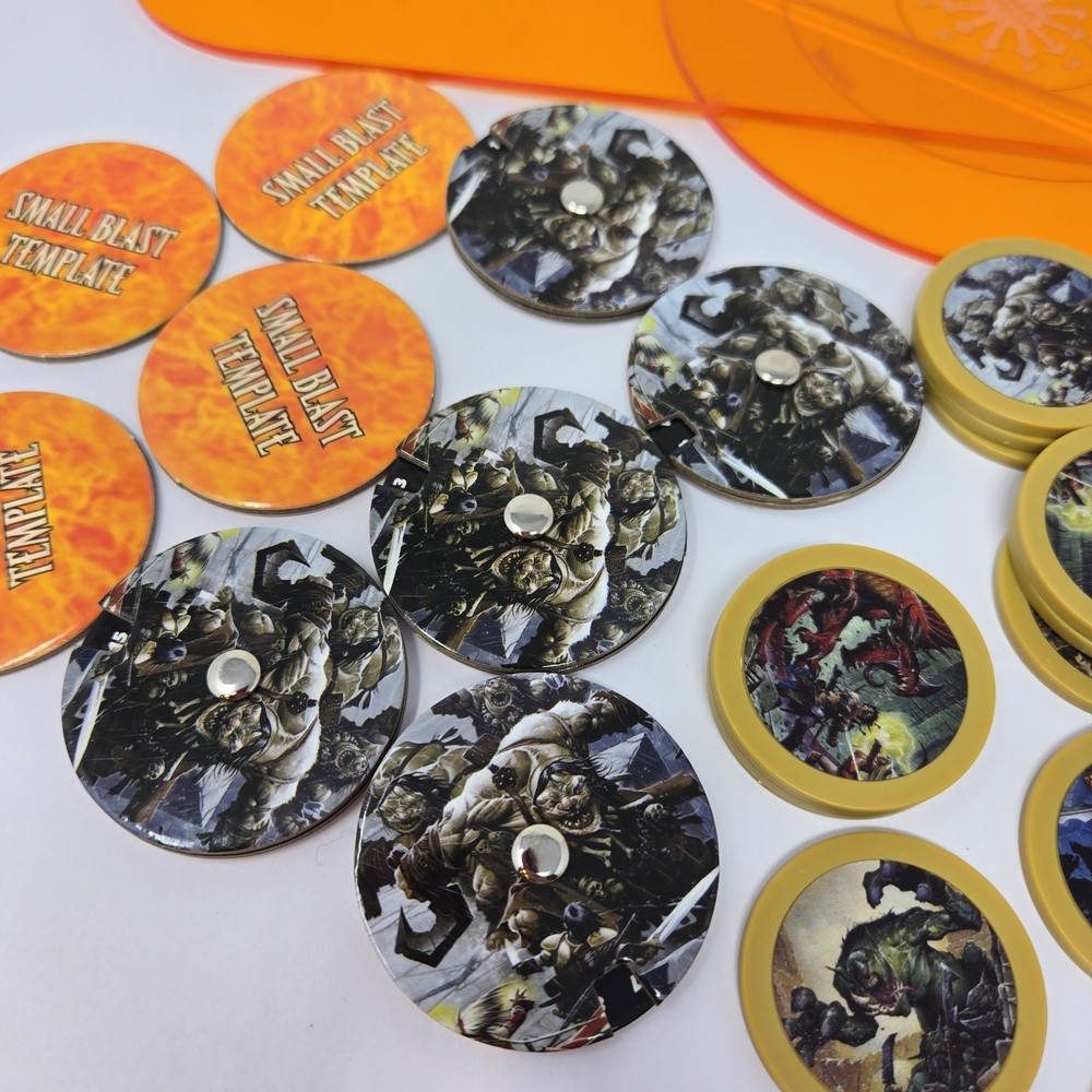Pathfinder for Savage Worlds RPG 25 Bennies/ 5 Dial Counters /Plexi Range Ruler+