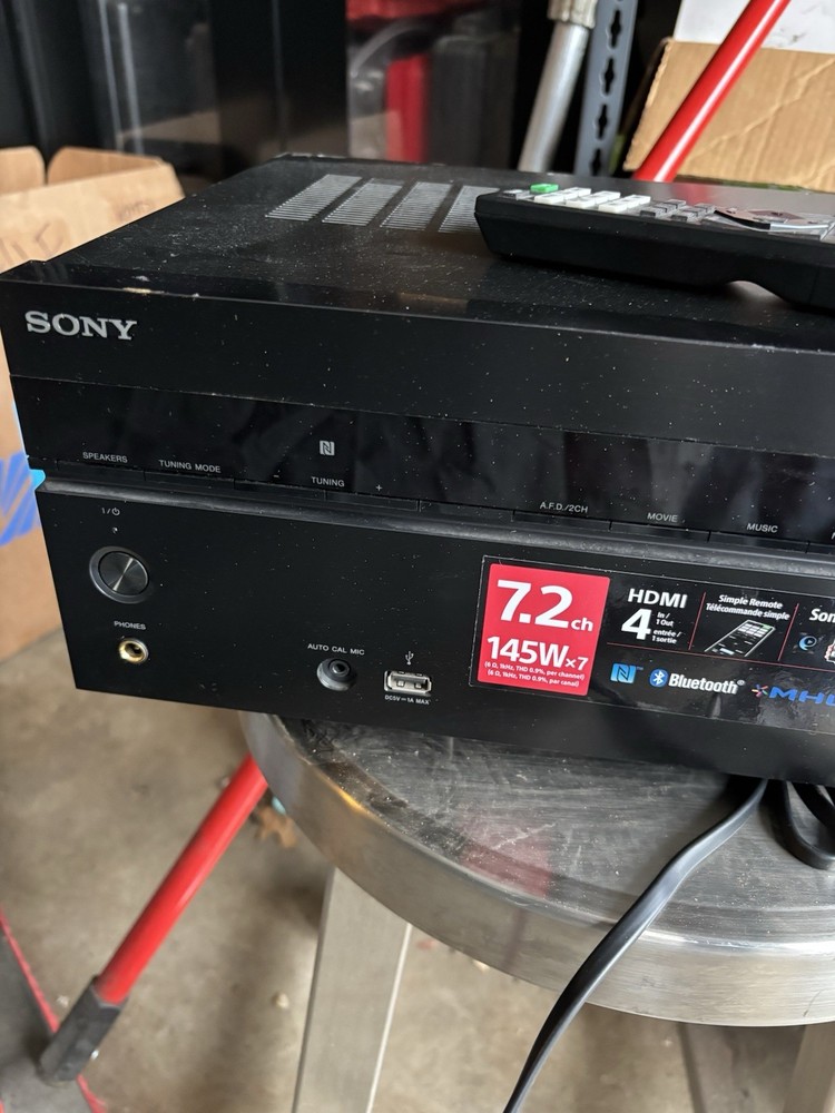 Sony STR-DH750 Stereo Receiver 7.2 with Remote Bundle