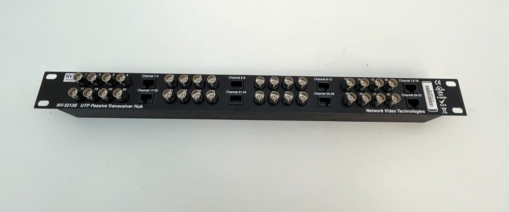 Network Video Technologies NVT NV-3213S UTP Passive Transceiver Hub