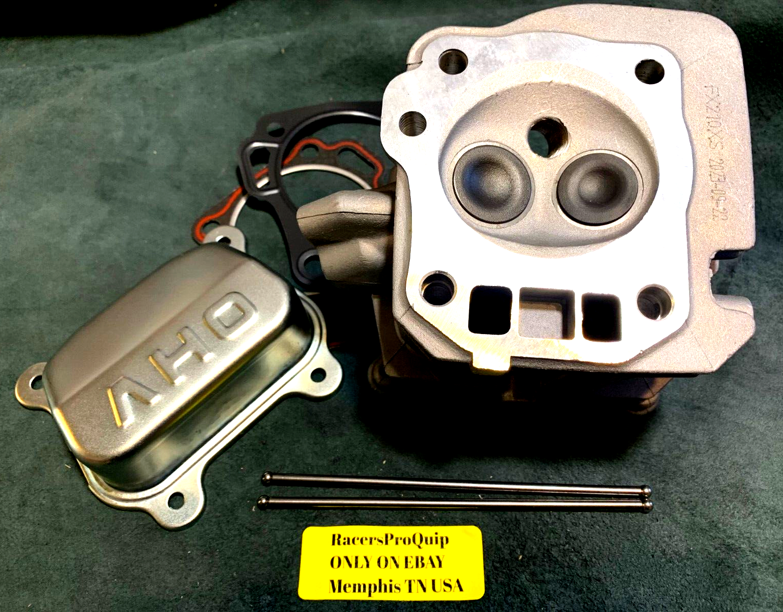 OUTLAW HEMI HEAD 20 degree Kart Mini RACING High Compression Bolt on Ready USA