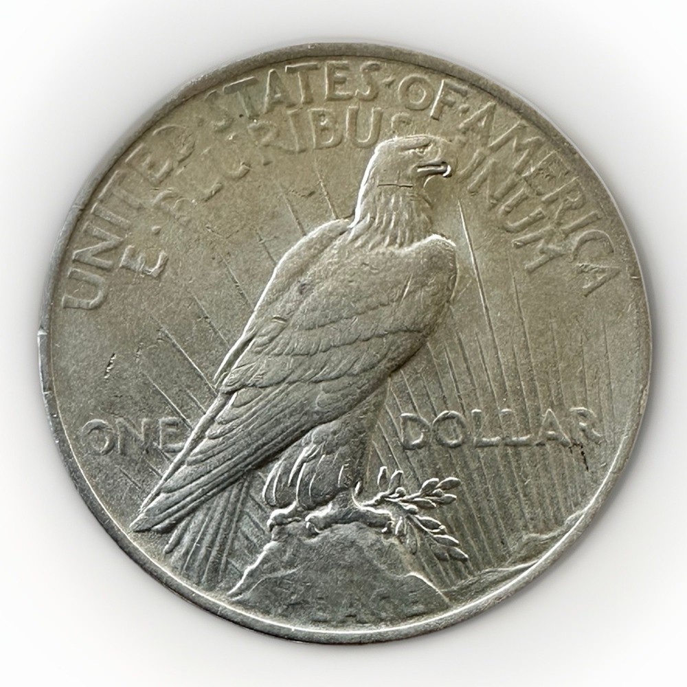 1922 P Peace Dollar. Uncirculated