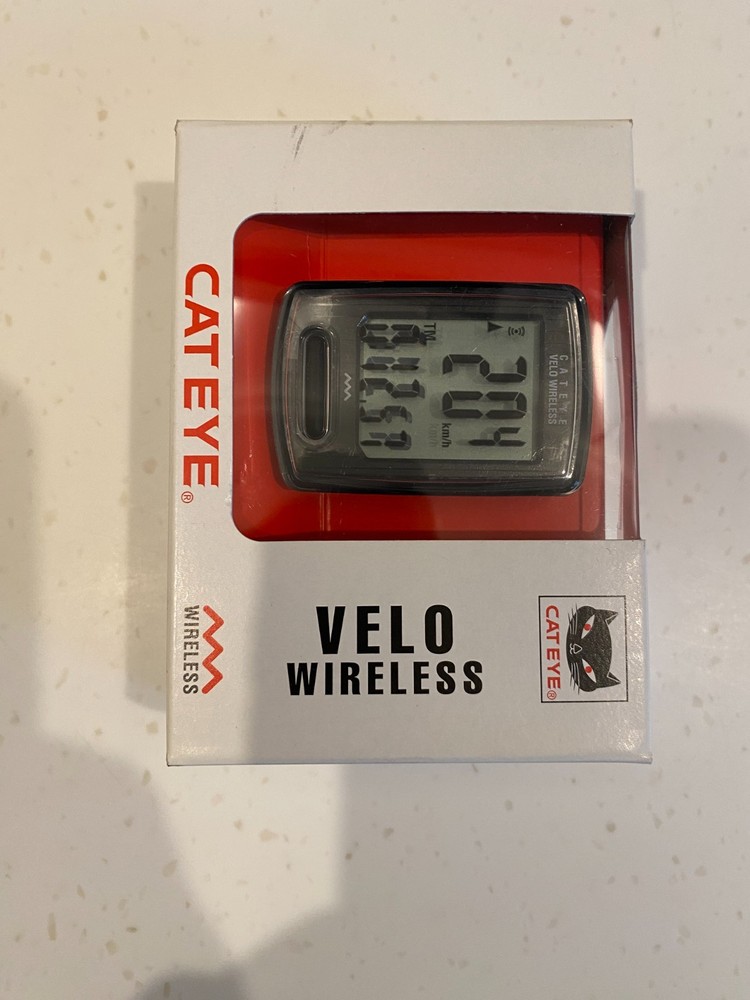 CATEYE Velo Wireless Bike Computer – Analog Speedometer & Odometer with Calorie