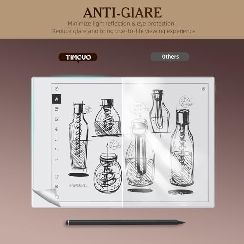 Paper Screen Protector Compatible with Remarkable Paper Pro 11.8 inch 2 Pack