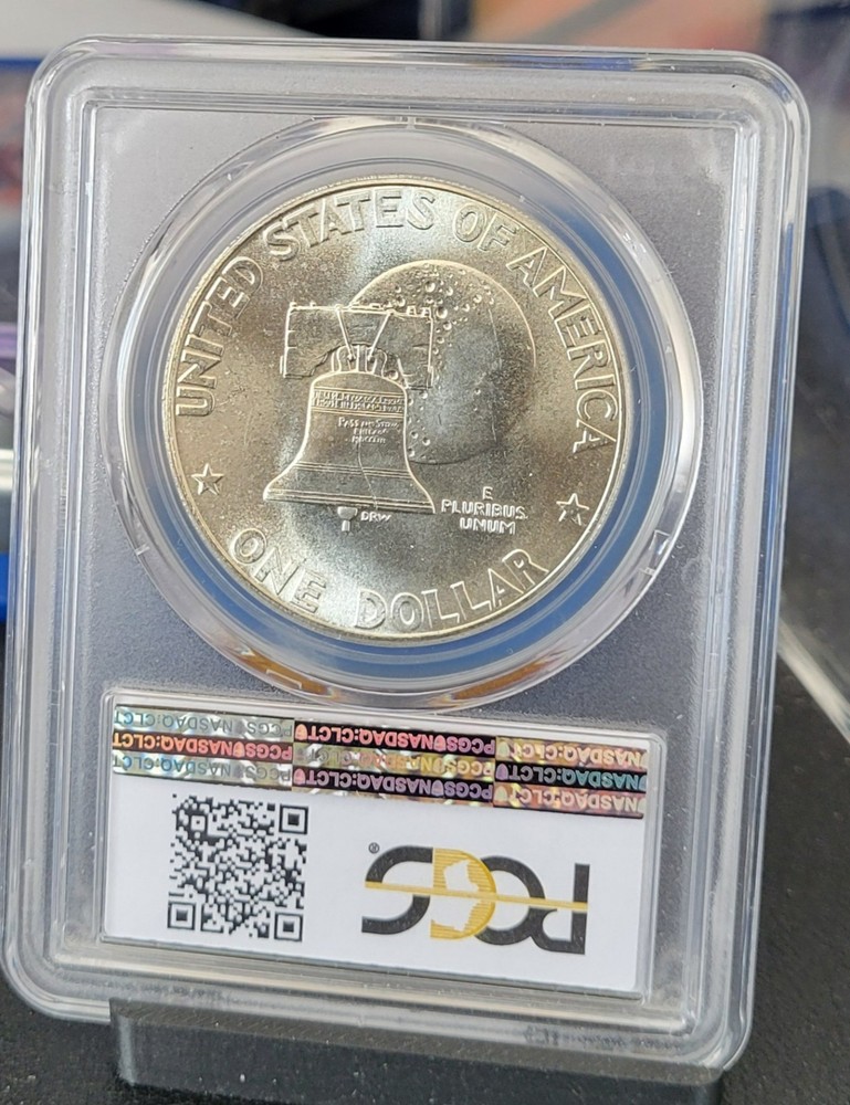 1976-S PCGS Silver MS68 Eisenhower Dollar