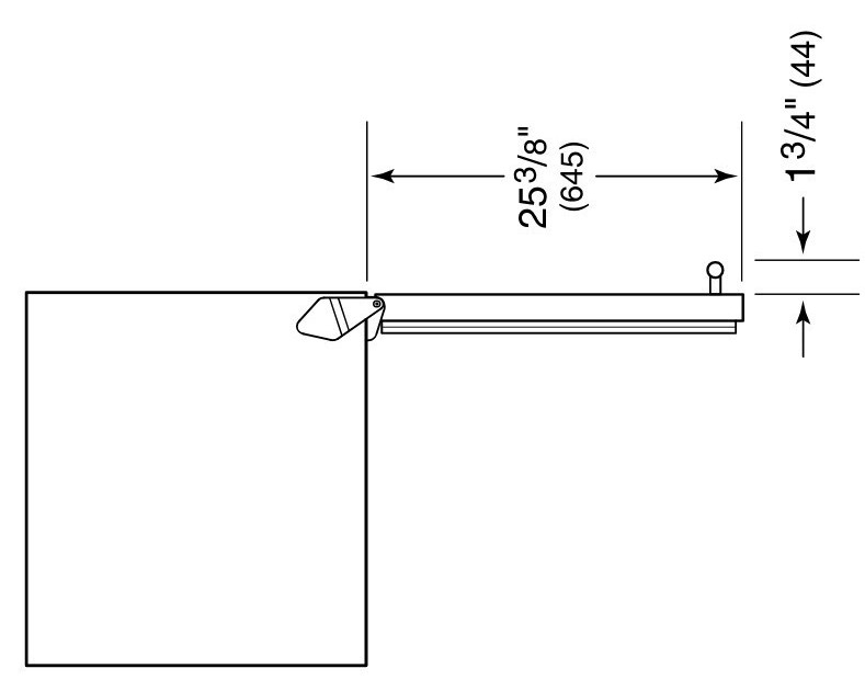 Sub-Zero UC24C - 24 Inch Built-in Undercounter Refrigerator /Freezer Panel Ready